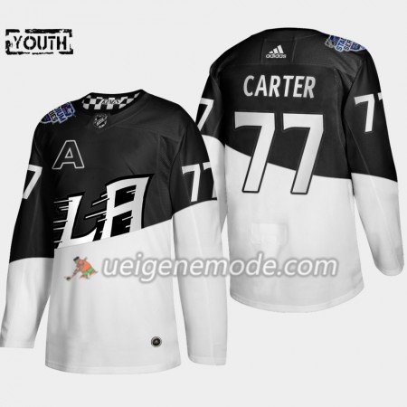 Kinder Eishockey Los Angeles Kings Trikot Jeff Carter 77 Adidas 2020 Stadium Series Authentic